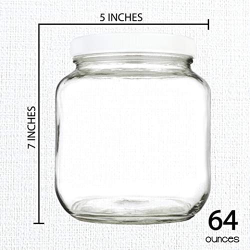 Kitchentoolz 2-Pack Mason Jars Dual-Use BPA-Free Airtight Food Drink