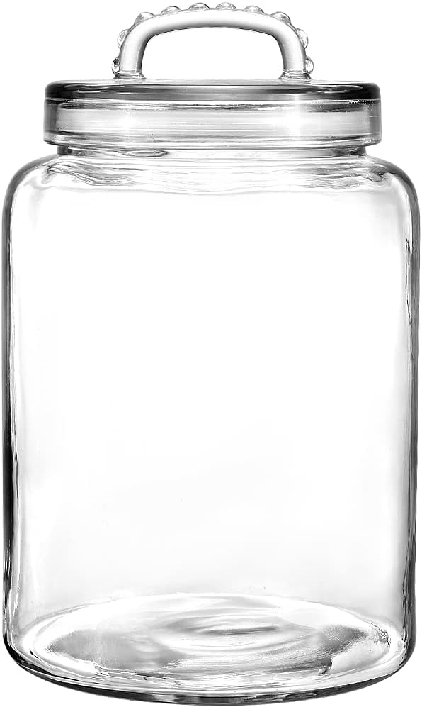 3 Gallon Glass Jar with Lid