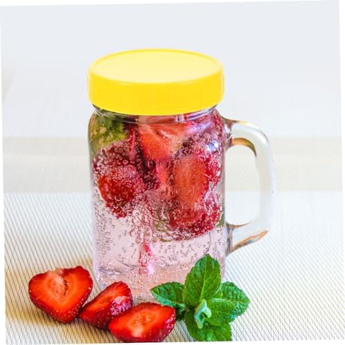 10pcs 86mm Mason Jar Lids - Airtight Sealed for Kitchen Use