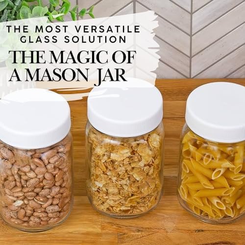 Durable 16 oz Mason Jars