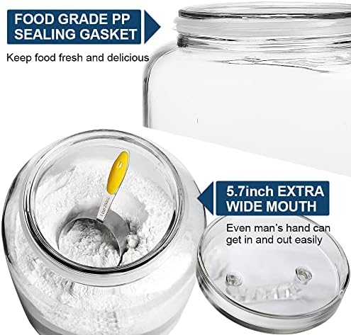 3 Gallon Glass Jar with Lid