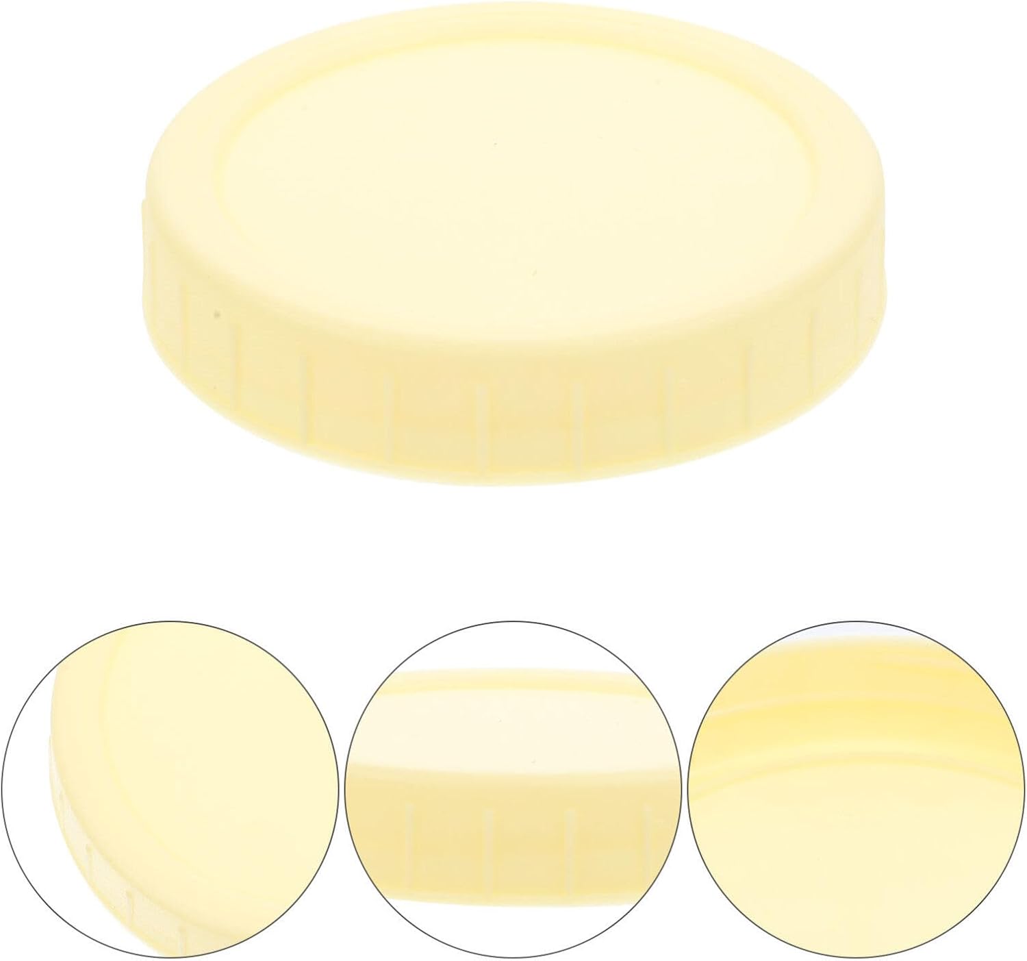 Premium Leak-Proof Mason Jar Lids x10 - Easy to Clean and Dishwasher Safe