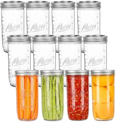 Versatile 24oz Mason Jars
