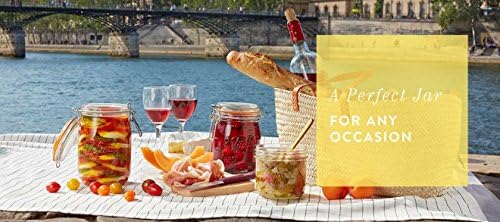 Le Parfait 2L Glass Canning Jar with Lid