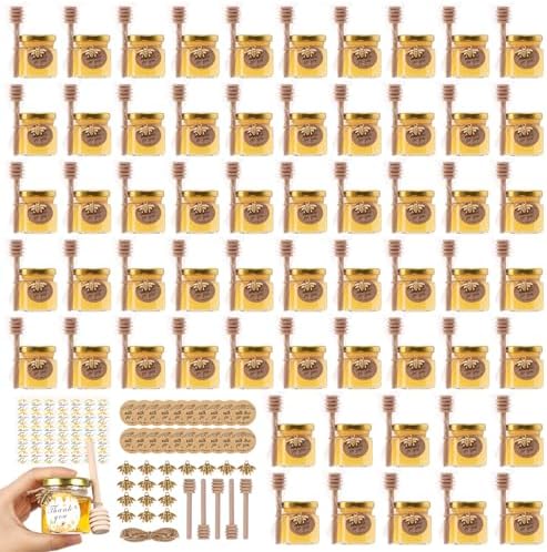 Bigivaca 60-Piece Honey Jar Set