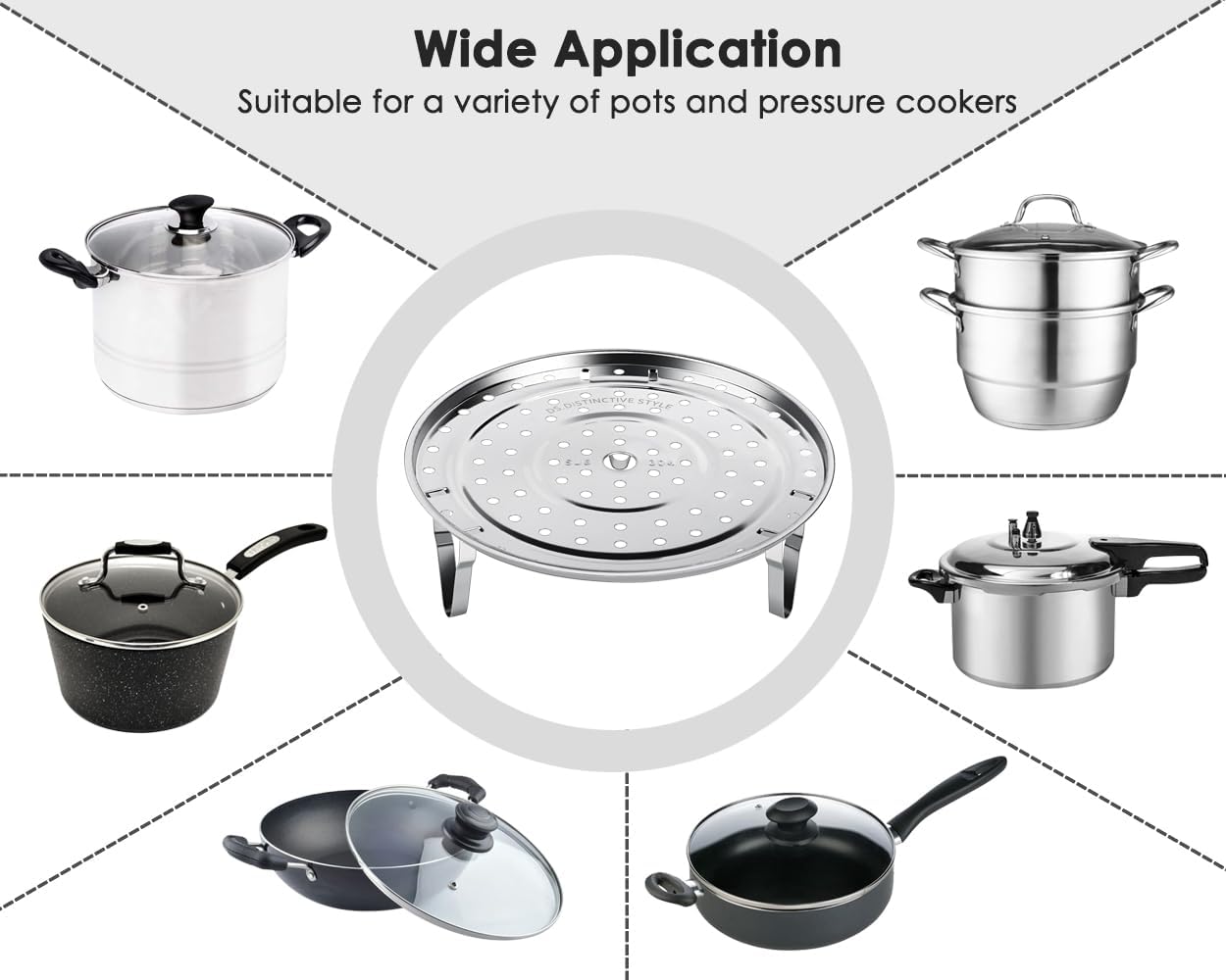 Elegant Steam Rack for Instant Pressure Cookers Durable and Efficient