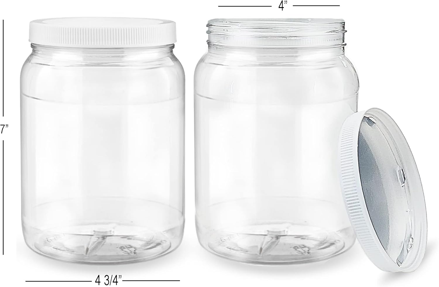 Little Useless Jars 12 Gallon BPA-Free 3-Pack