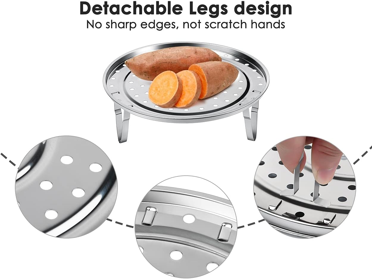 Elegant Steam Rack for Instant Pressure Cookers Durable and Efficient
