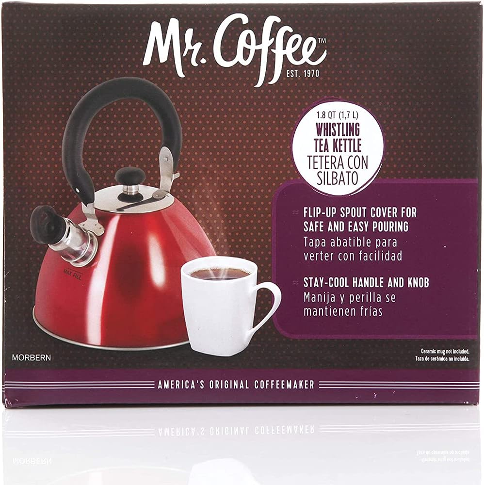 Stainless Steel Whistling Tea Kettle