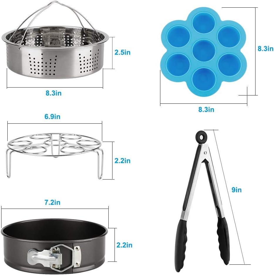 12-Piece Instant Pot Accessories Set with Essential Cooking Tools