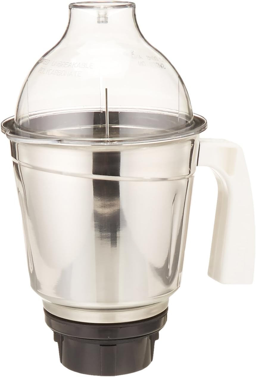 Preethi 15L Stainless Steel Large Jar Silver