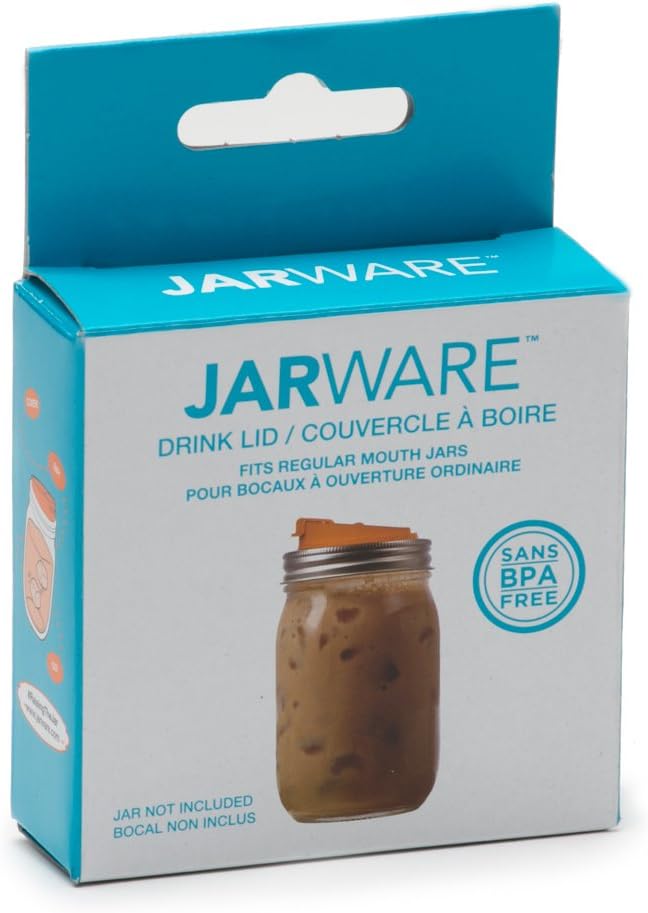 Jarware Drink Lid Strong Reliable Easy to Use