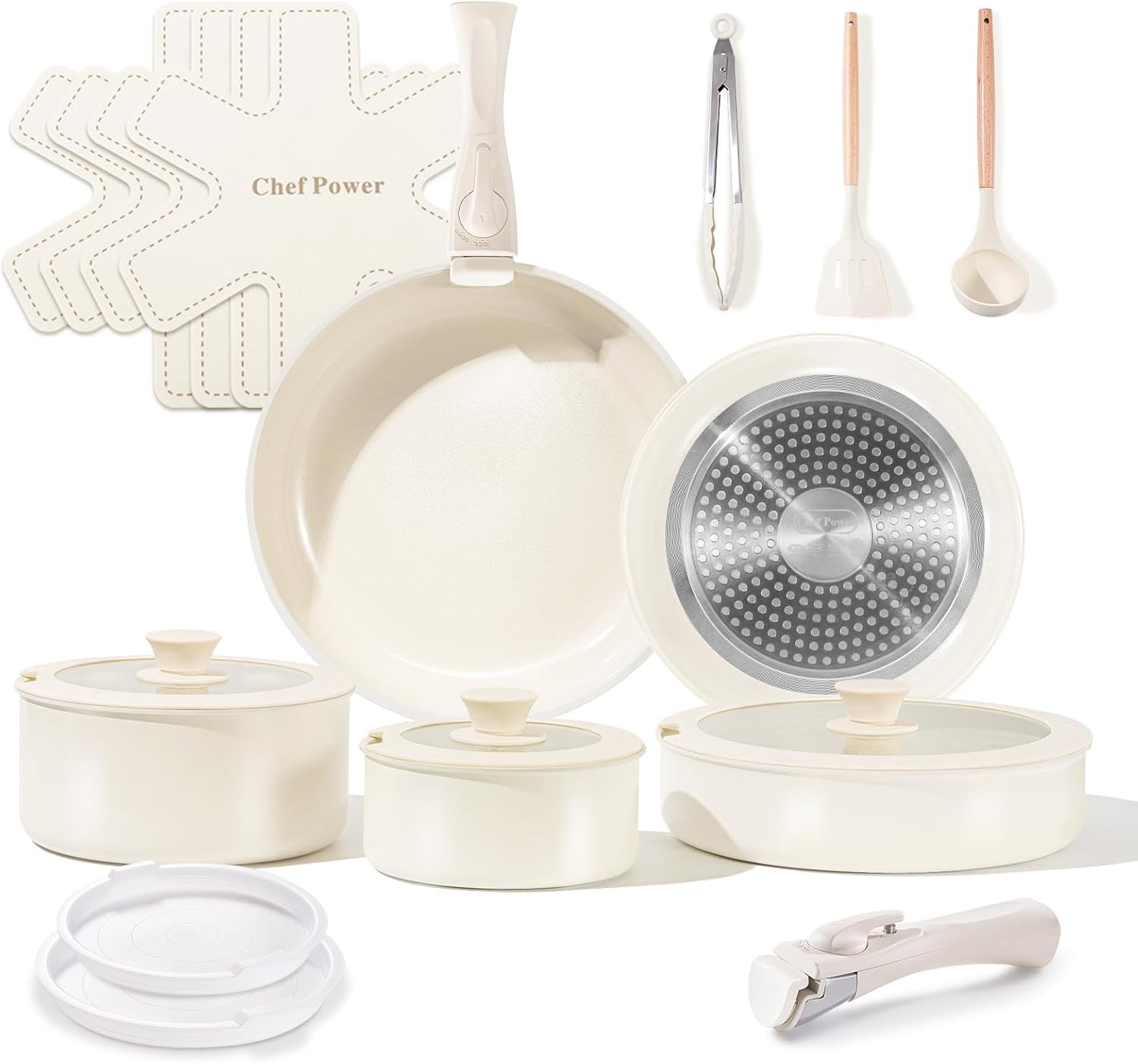 BPA-Free Ceramic Cookware Set for Oven Stove Compatibility
