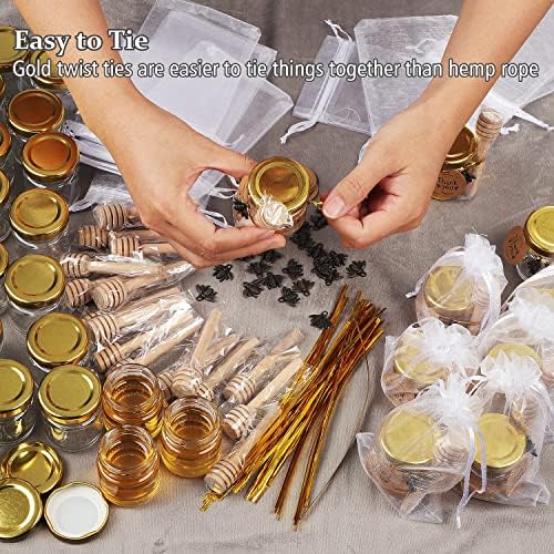 Elegant Honey Jar Party Favors