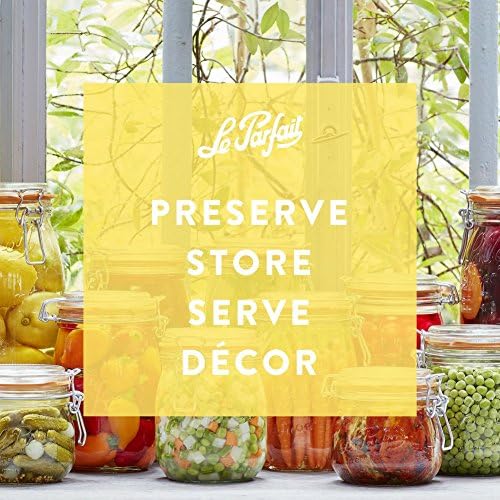 Le Parfait 2L Glass Canning Jar with Lid
