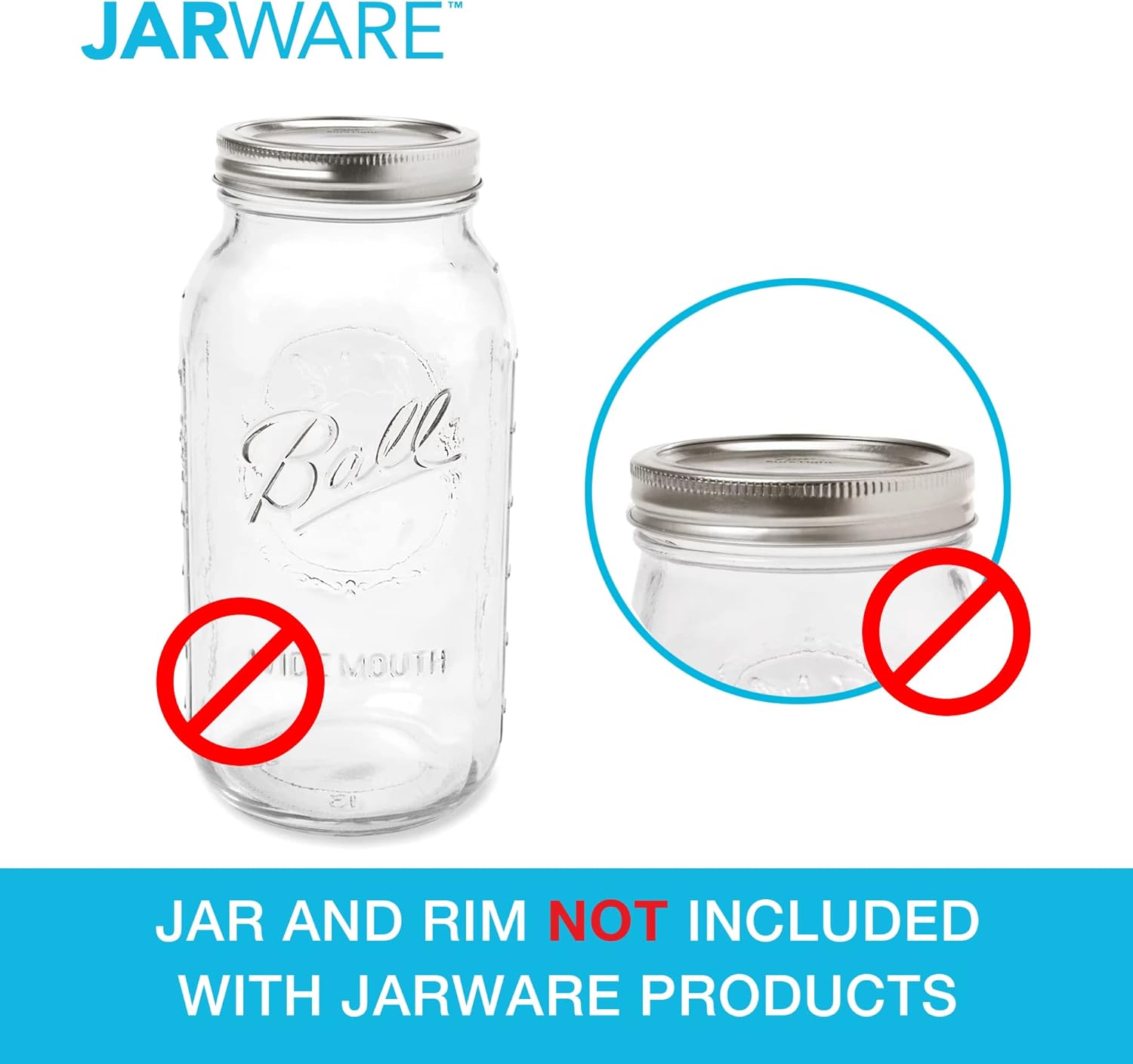 Jarware Drink Lid Strong Reliable Easy to Use