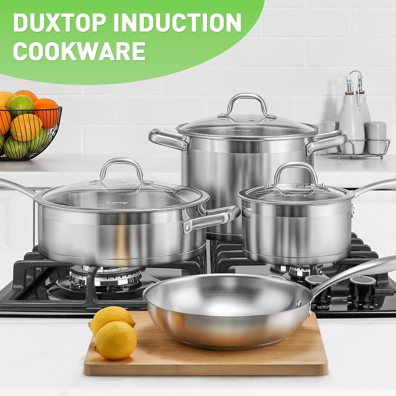 Duxtop Professional Stainless Steel Cookware Set