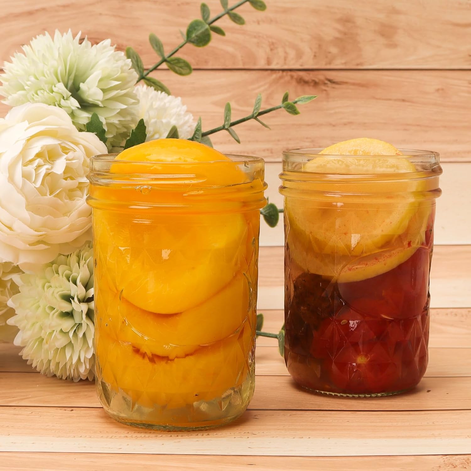 Versatile Mason Jars for Fermenting Jamming More