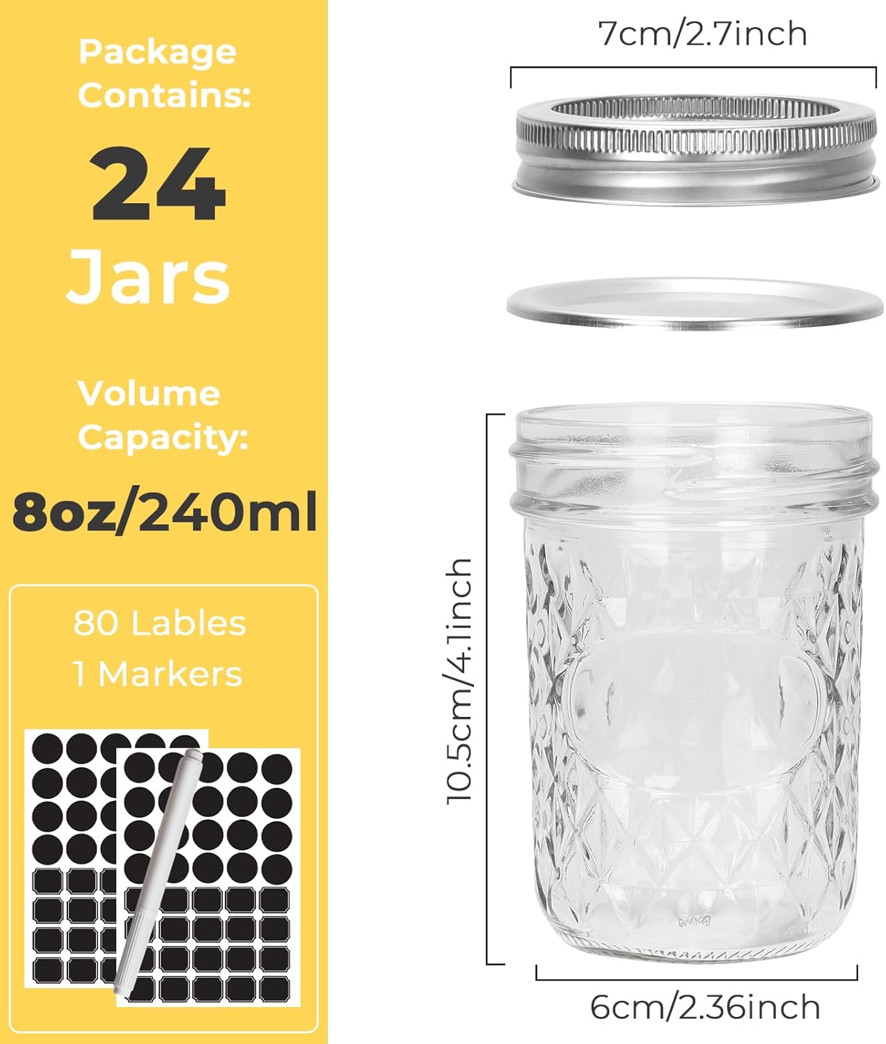 Versatile Mason Jars for Fermenting Jamming More