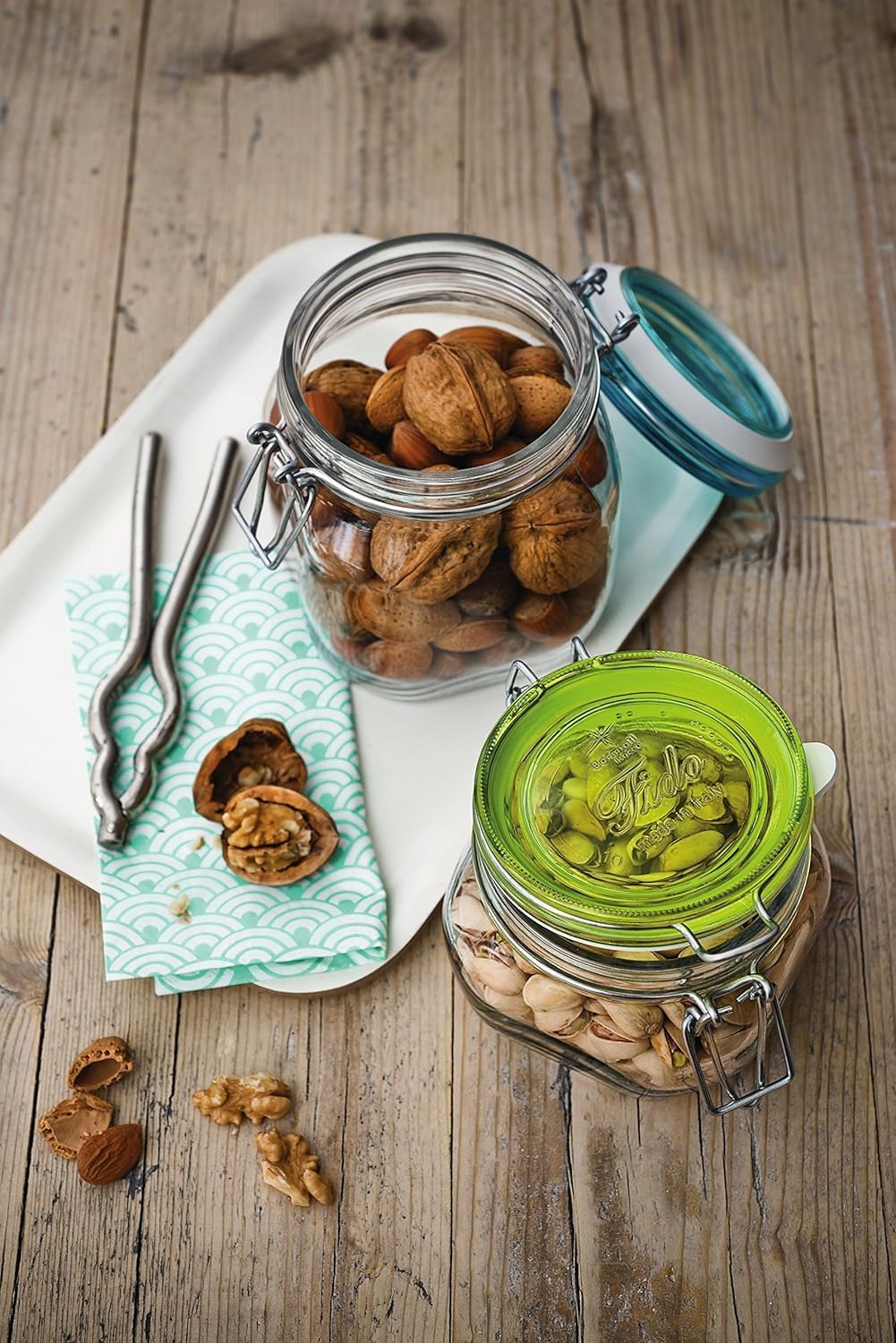 High-Quality Fido Jar Set with Lid Eco-Friendly Design