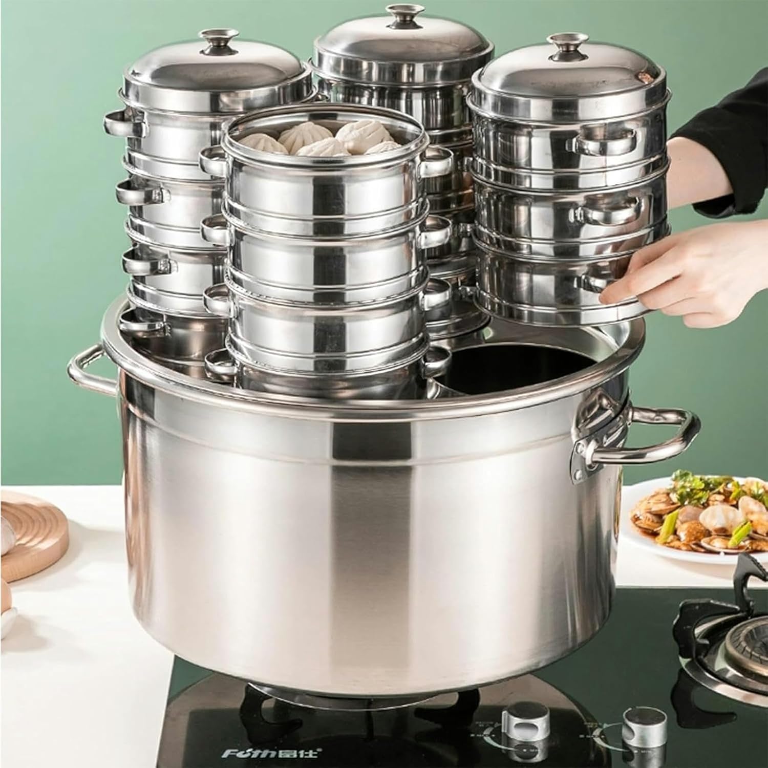 Sturdy Wzglod Multi-Pasta Cooker wColander