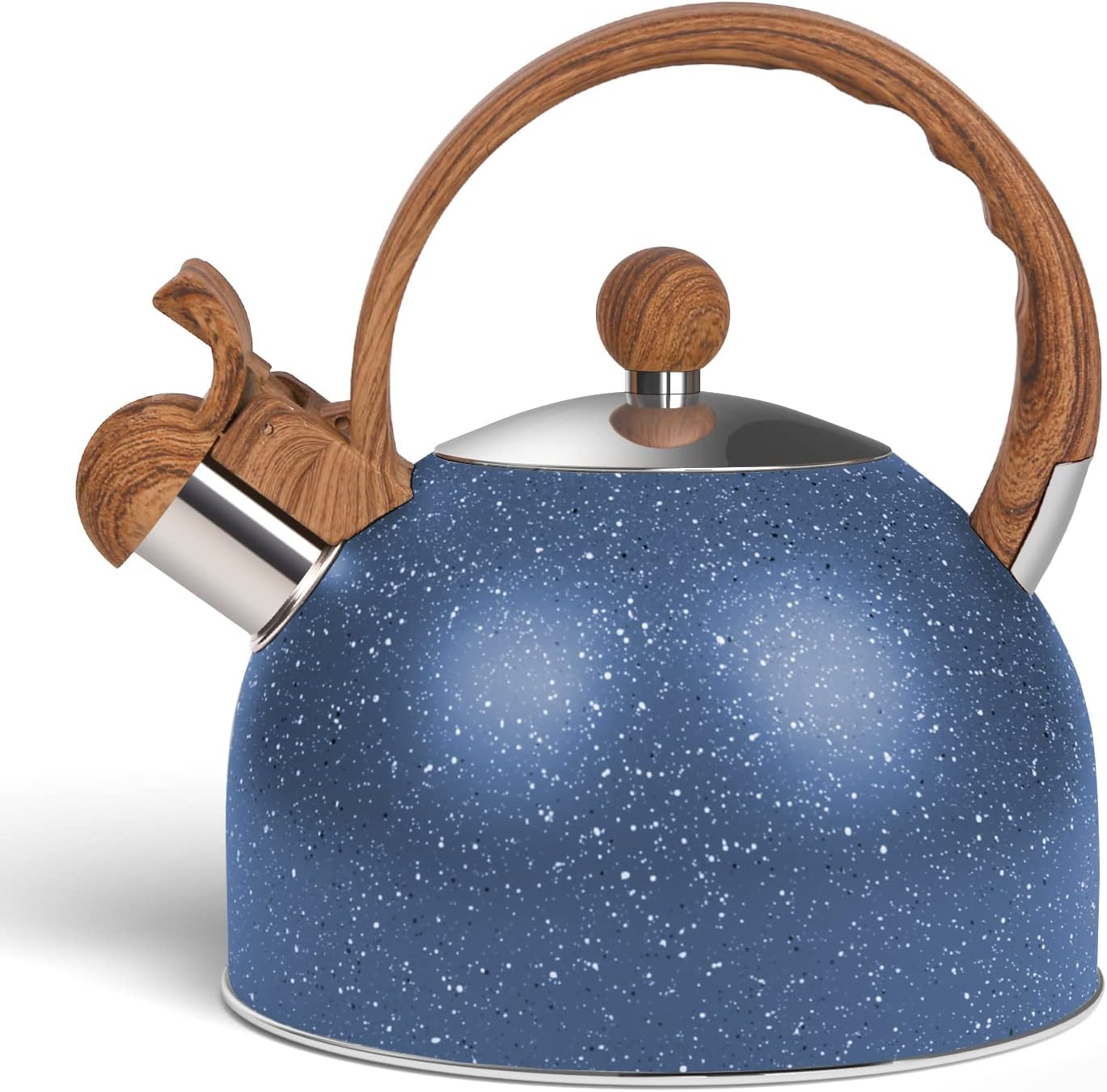 Chic 26 Quart Stainless Steel Kettle with Whistle