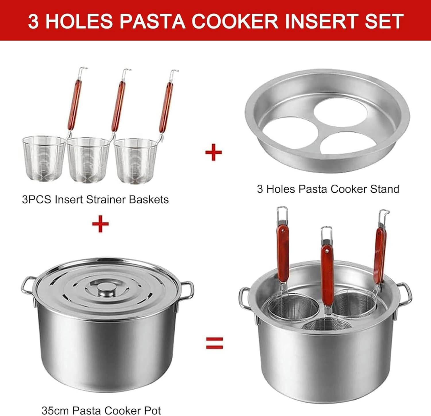 Stainless Steel Multi-Pot Cooker Set