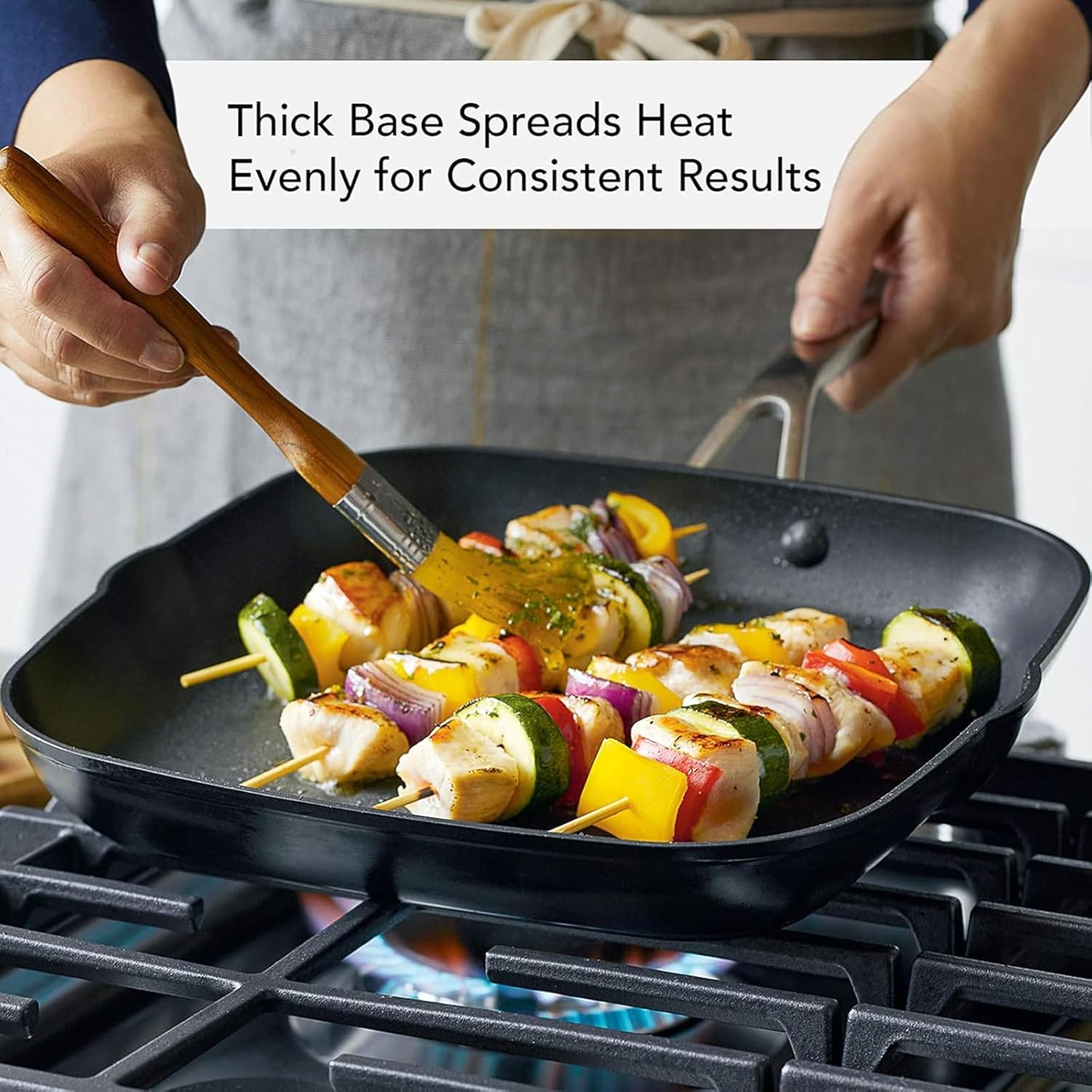 KS45R KitchenAid Hard Anodized Induction Nonstick Cookware Set 10-Piece Matte Black