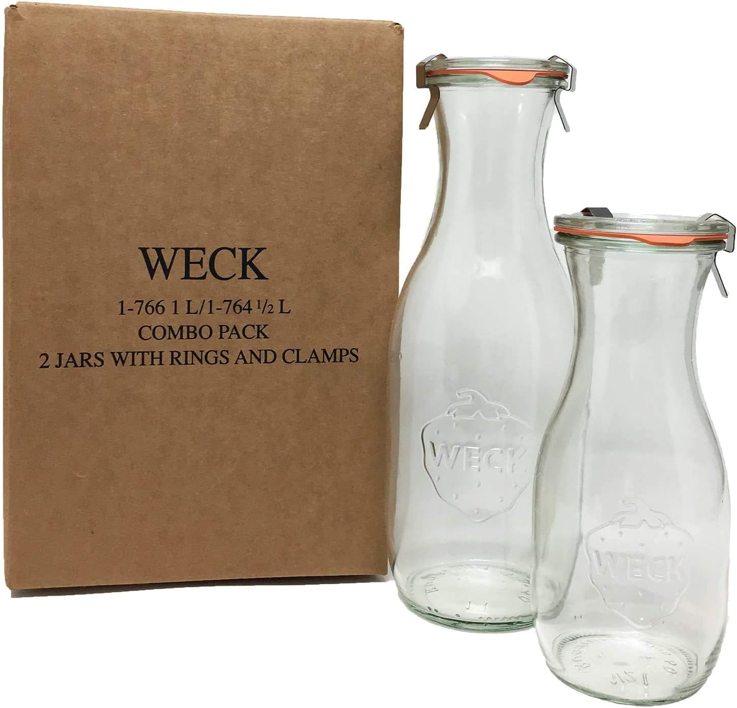 Weck Juice Jar Combo Pack for Fresh Healthy Living