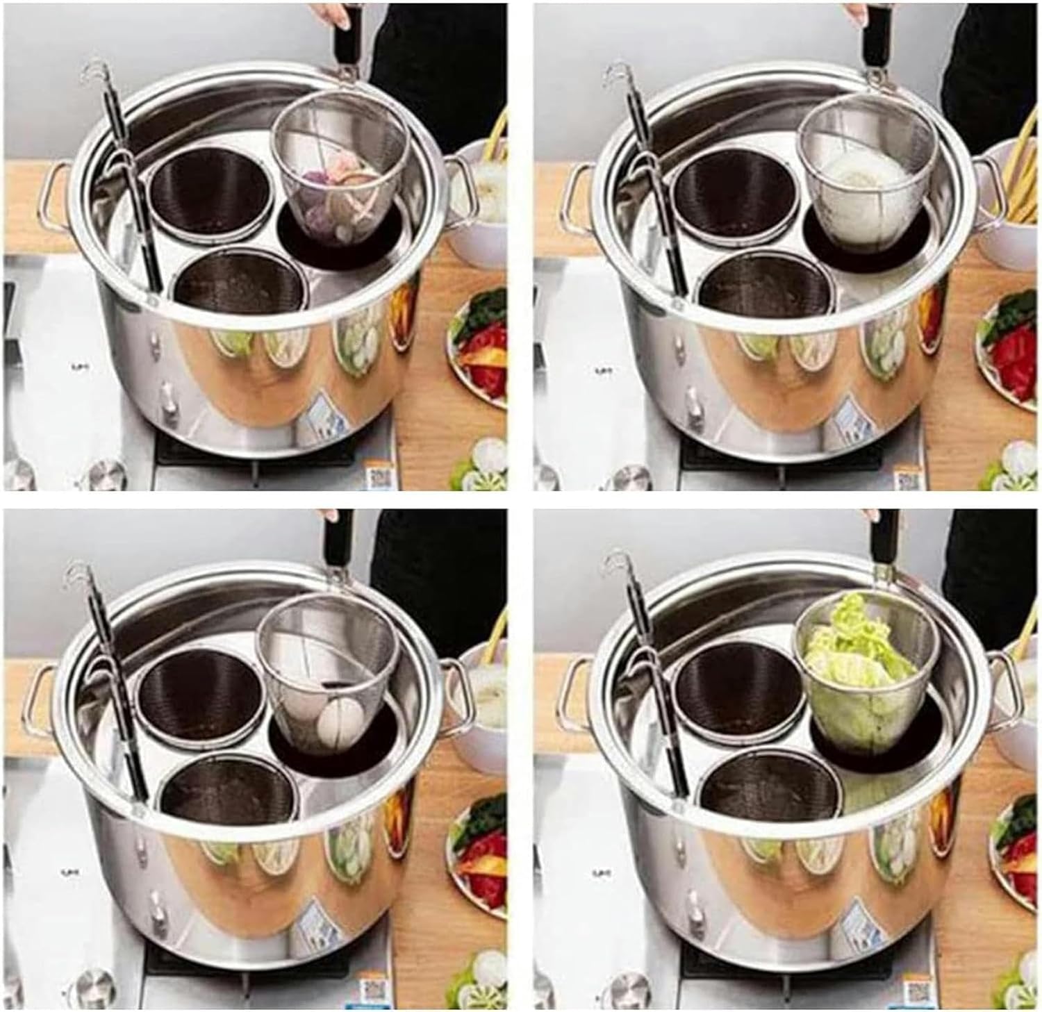 Stainless Steel Multi-Pot Cooker Set