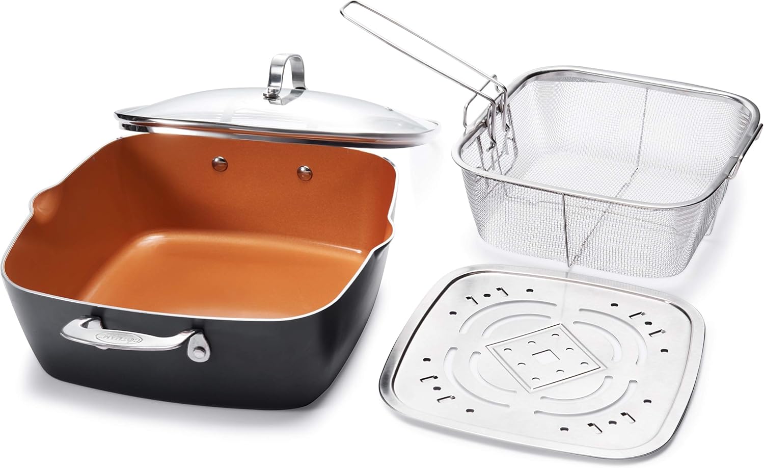 Gotham Steel 6-Piece Cookware Set Nonstick Perfect for Everyday Use