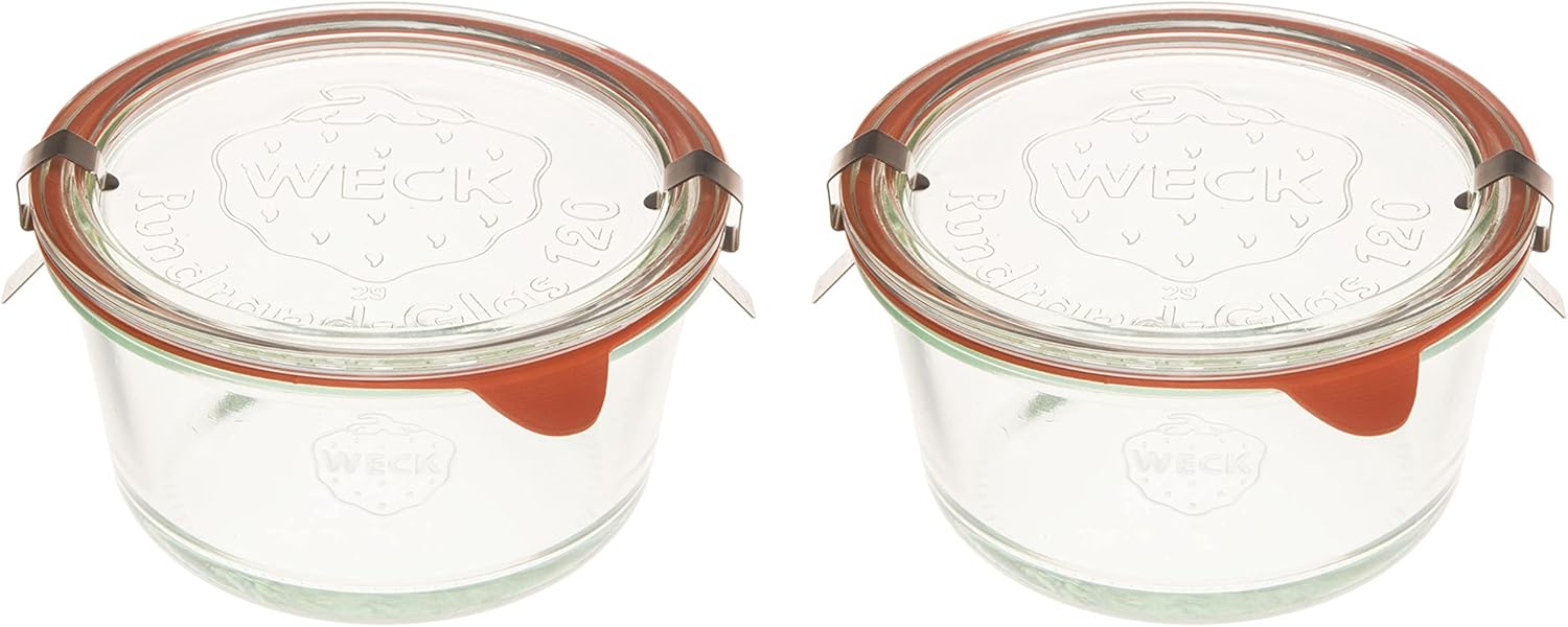 Weck Canning Jar - Transparent Glass - Eco-Friendly Durable