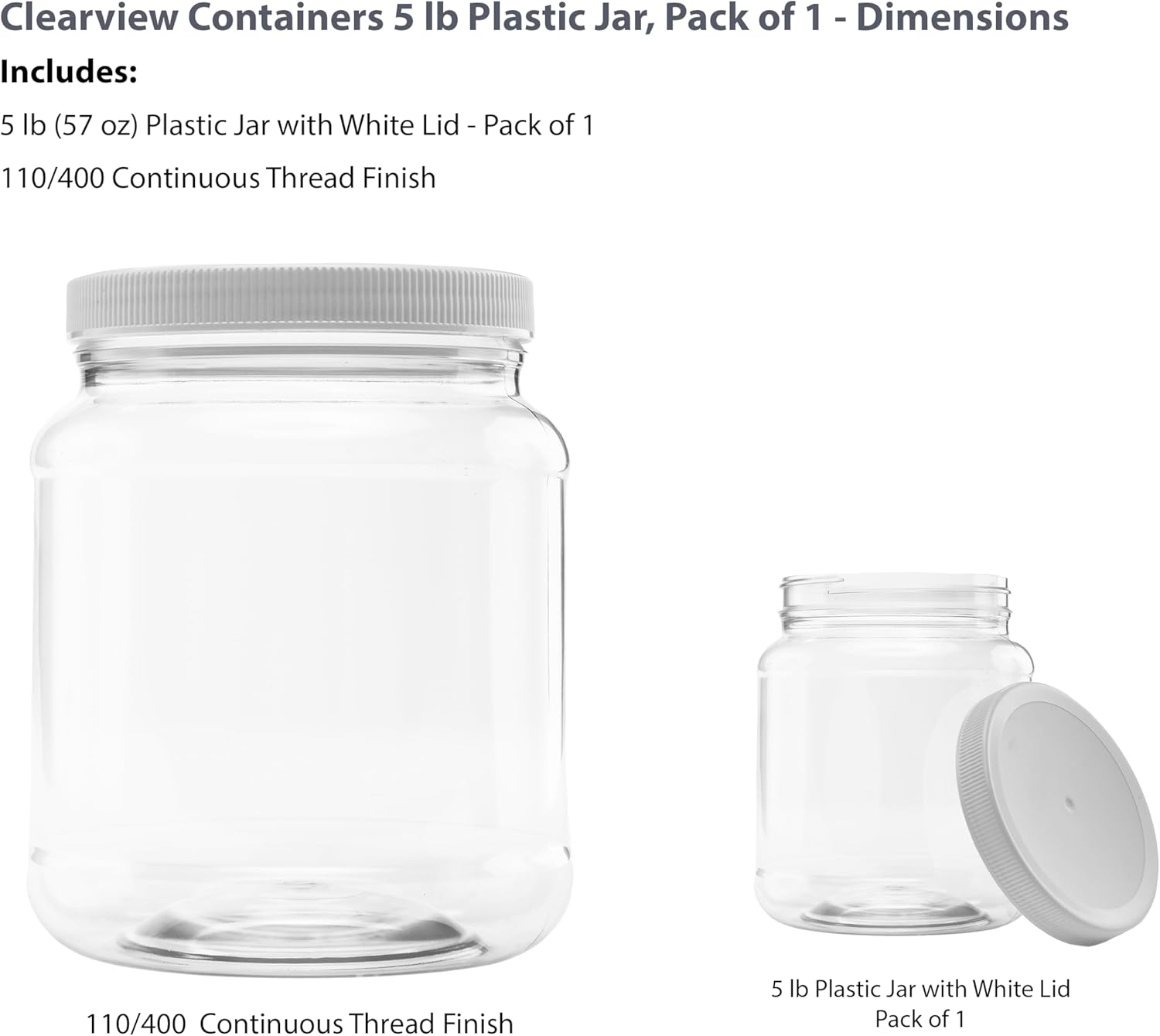 Leak-Proof Jar Set