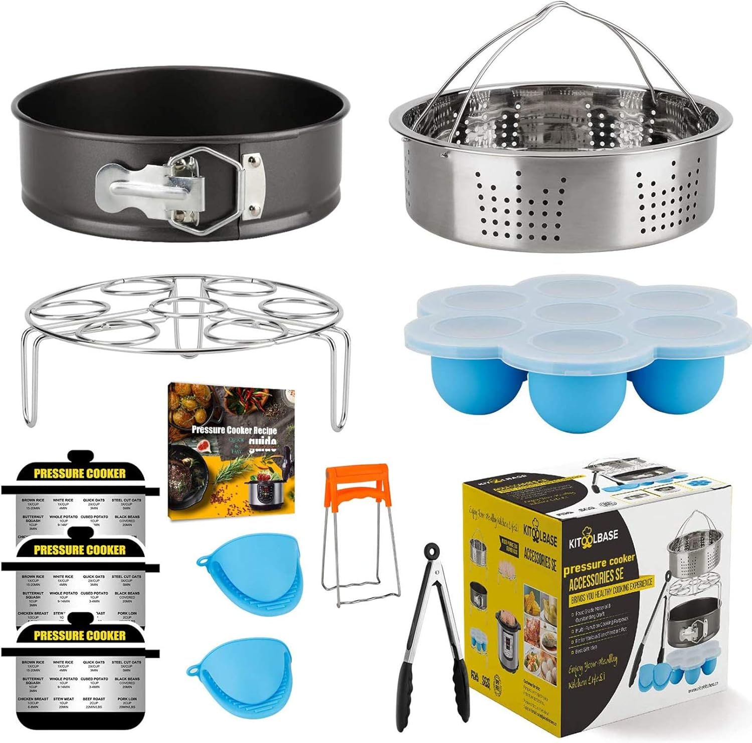 12-Piece Instant Pot Accessories Set with Essential Cooking Tools