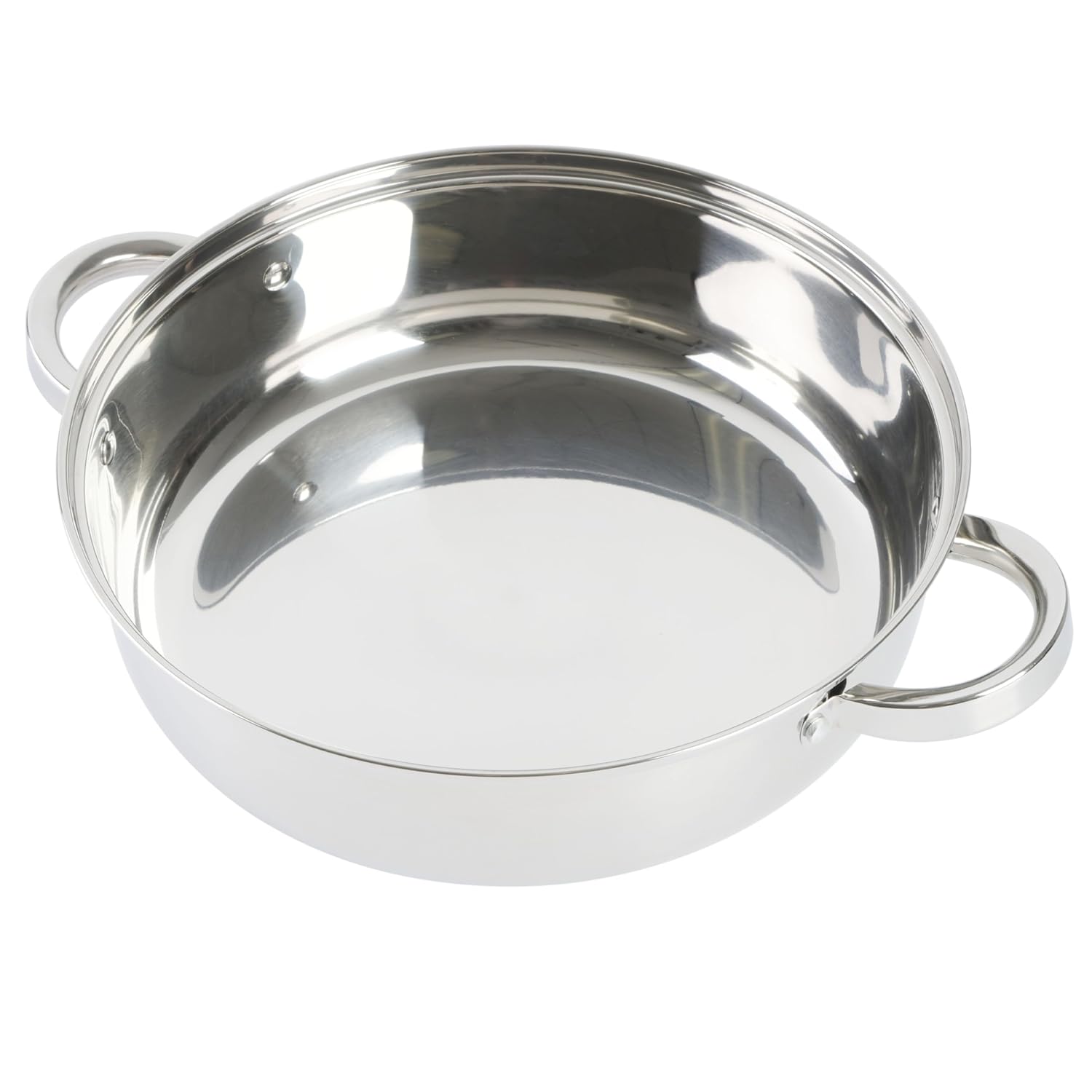 Oster Sangerfield 6 Qt Casserole with Steamer Basket Stainless Steel