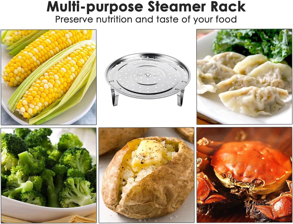 Elegant Steam Rack for Instant Pressure Cookers Durable and Efficient