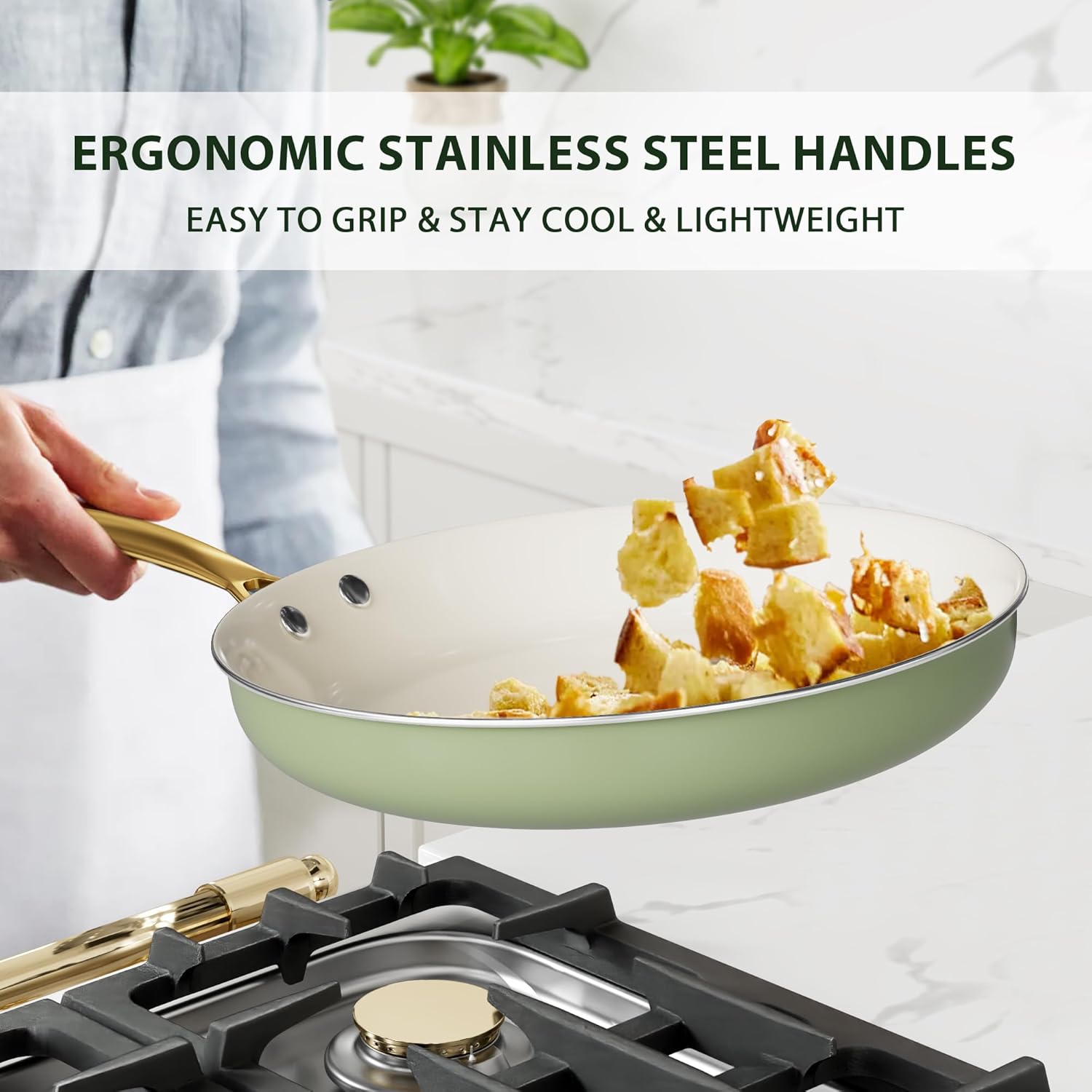 VONIKI non-stick cookware set - best quality for home kitchen
