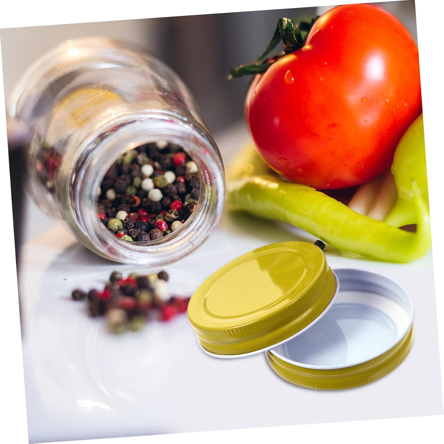 CollBath Mason Jar Lids