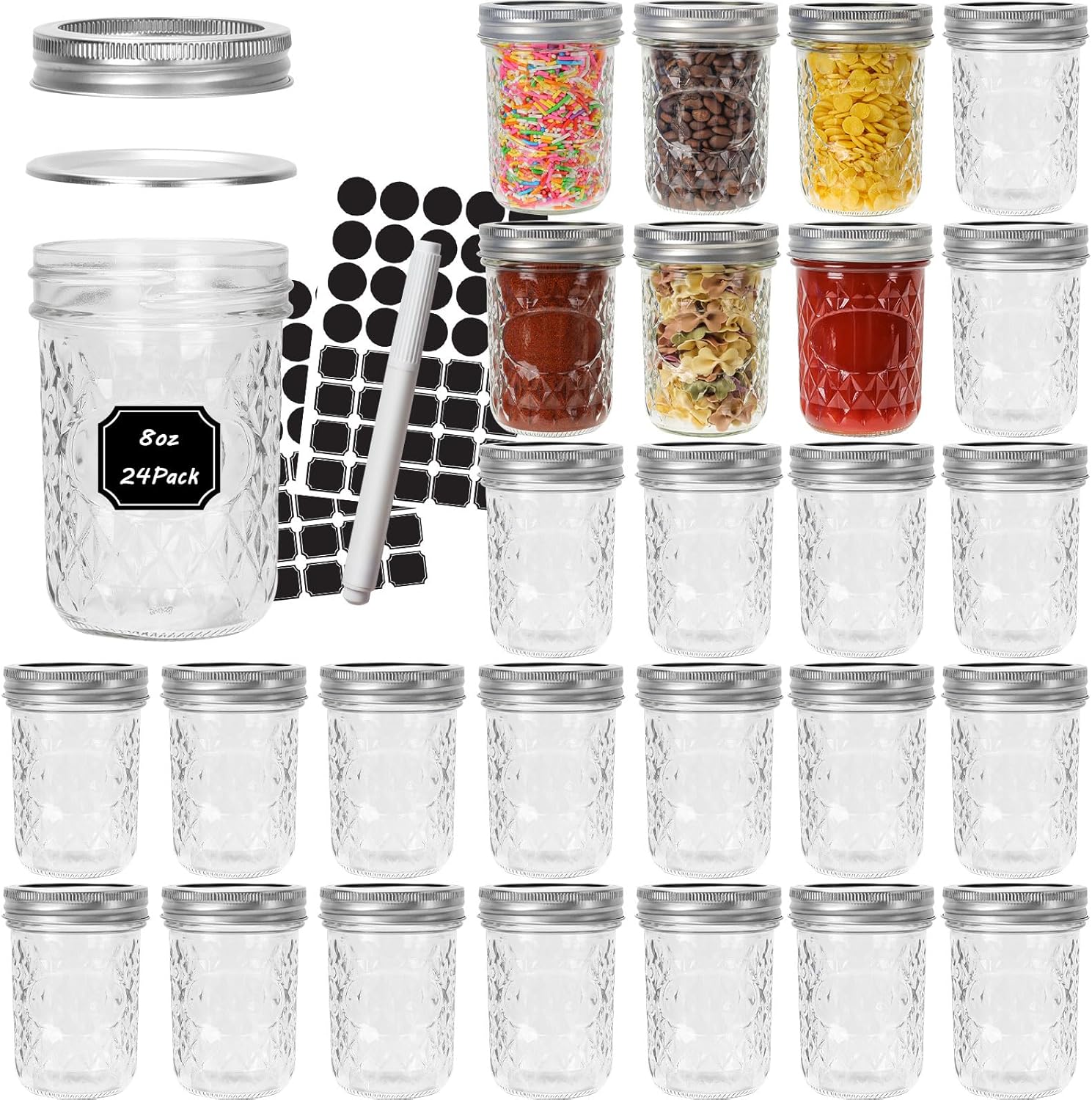 Versatile Mason Jars for Fermenting Jamming More