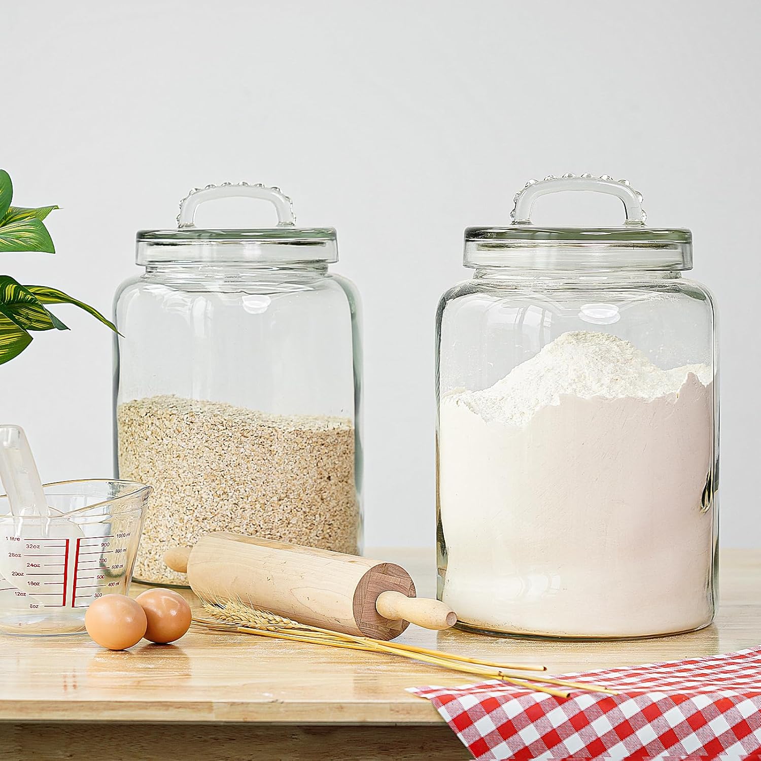 3 Gallon Glass Jar with Lid