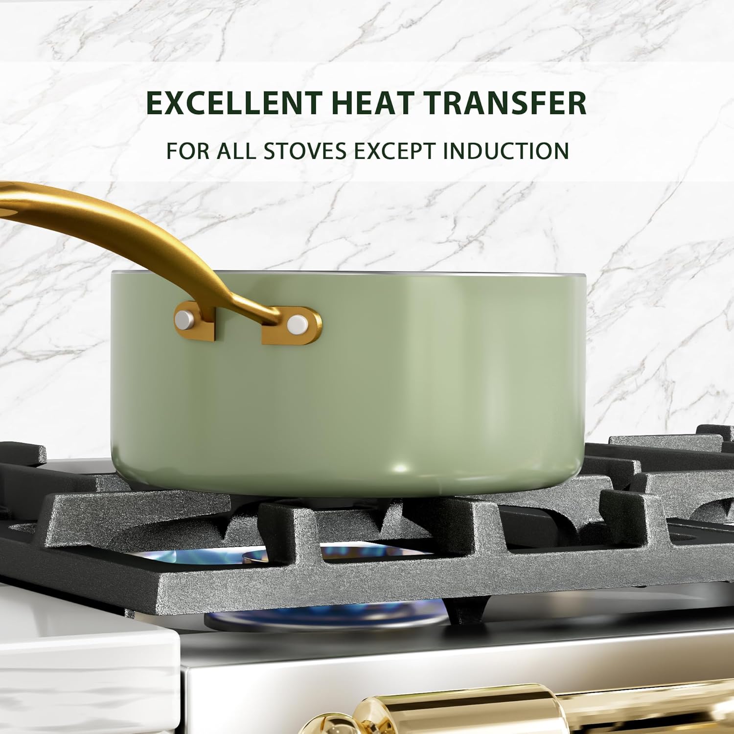 VONIKI non-stick cookware set - best quality for home kitchen