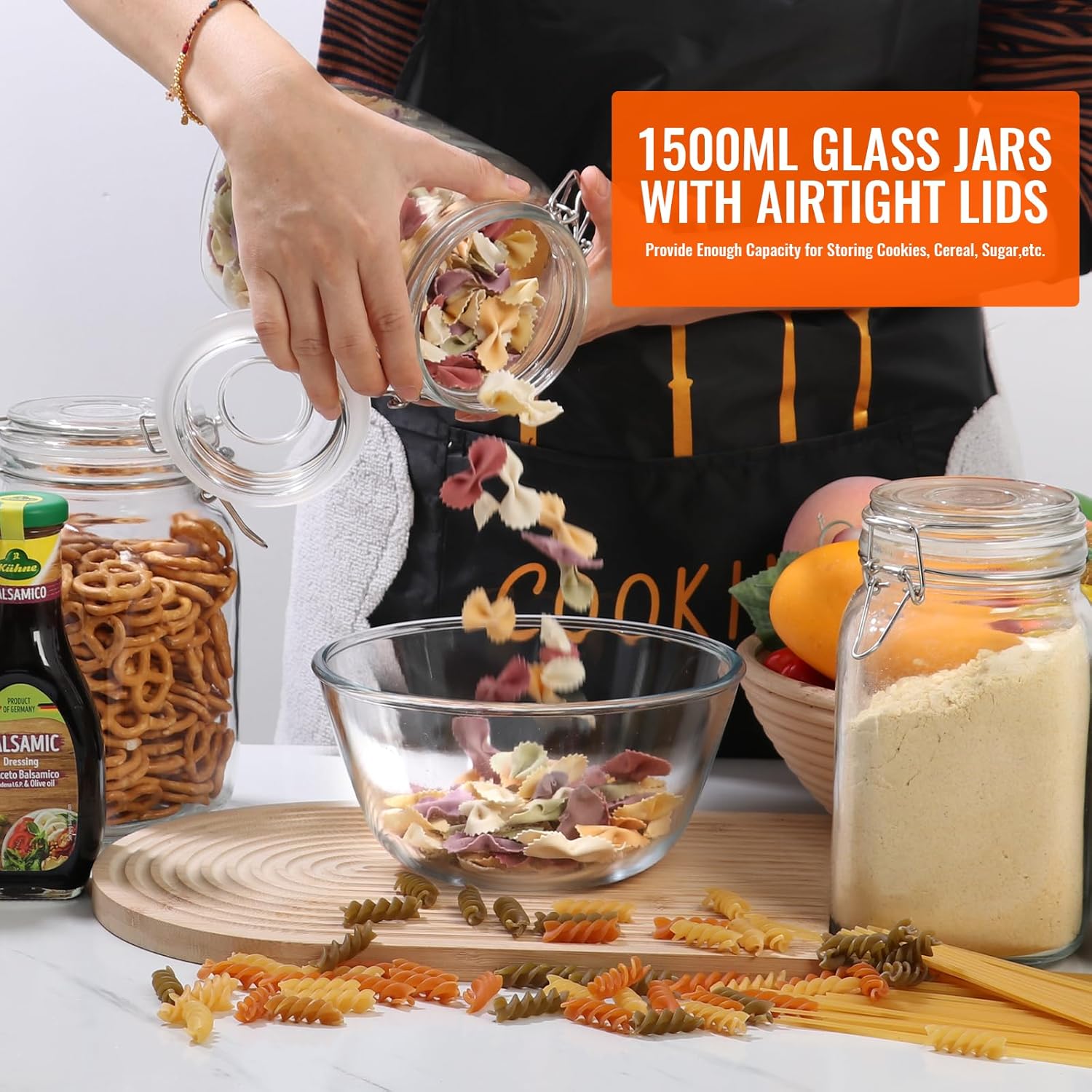Thousands Love Durable Glass Jars