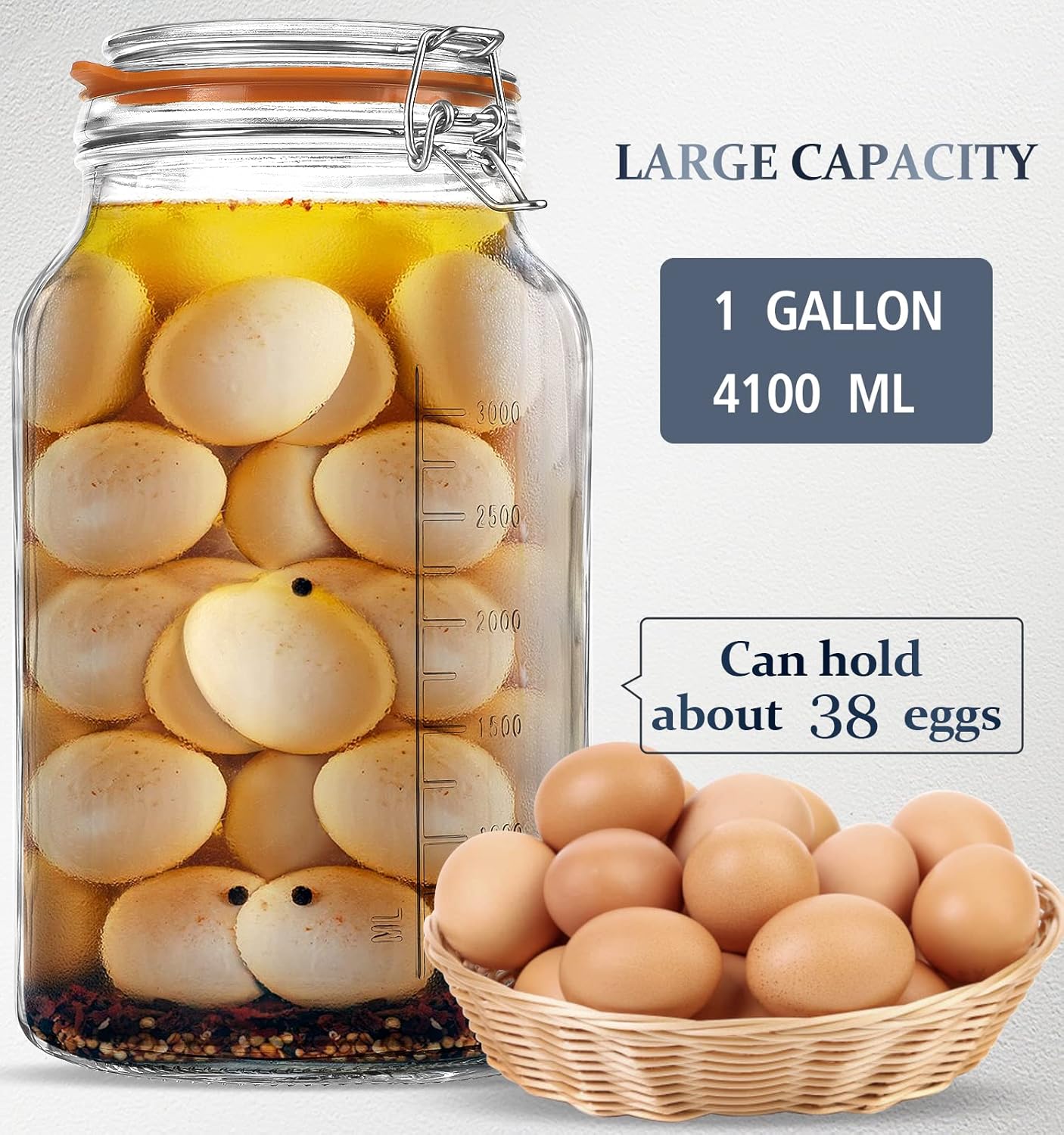 Folinstall Super Airtight Glass Jar