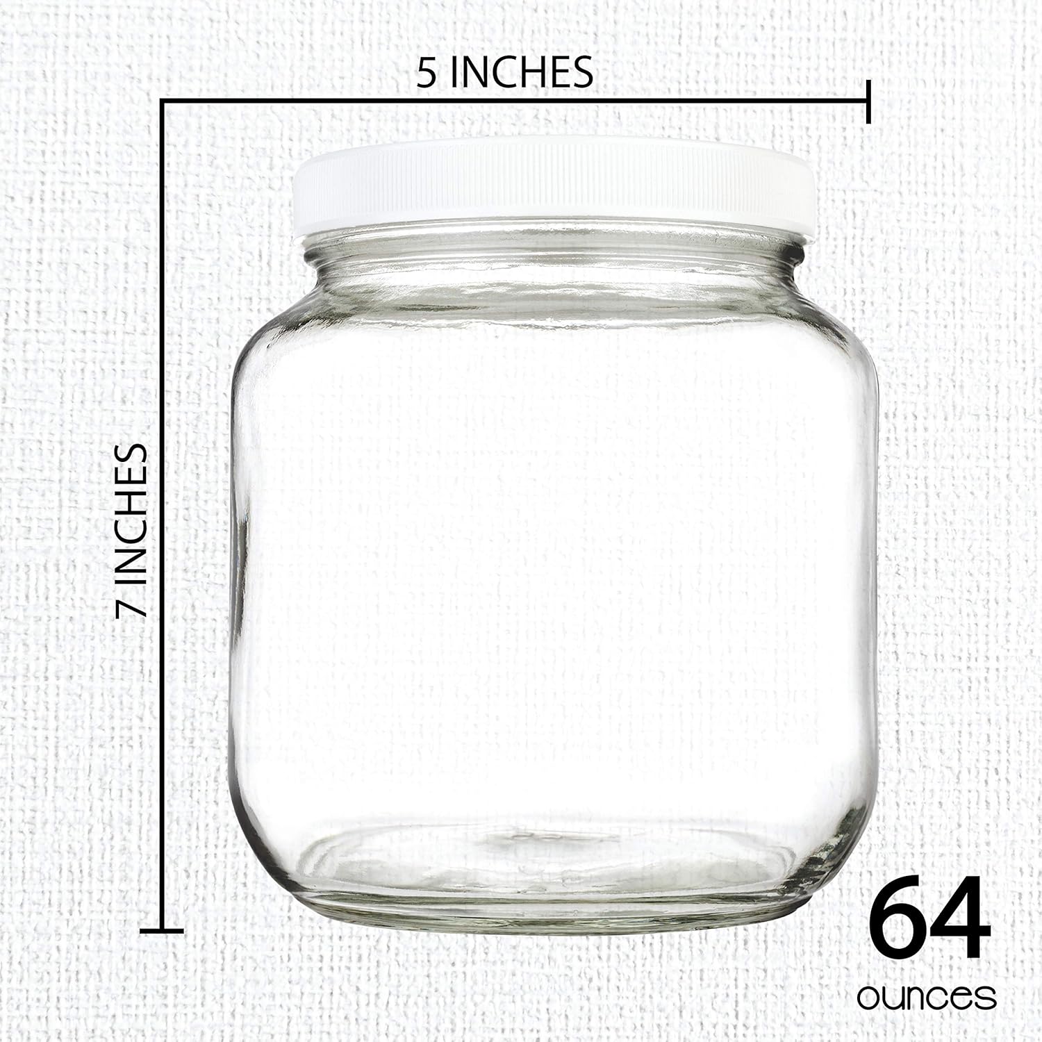 Kitchentoolz 2-Pack Mason Jars Dual-Use BPA-Free Airtight Food Drink