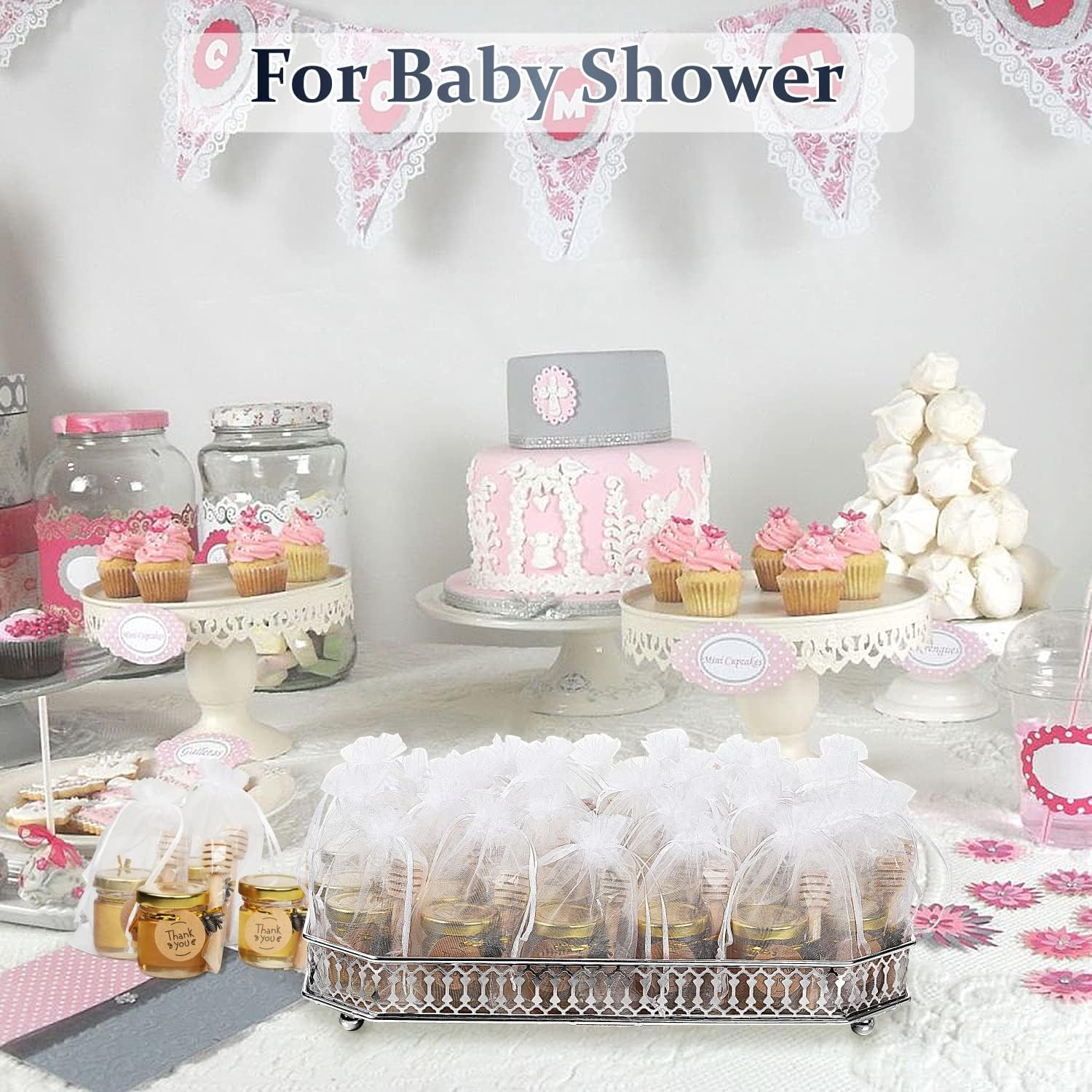 Elegant Honey Jar Party Favors