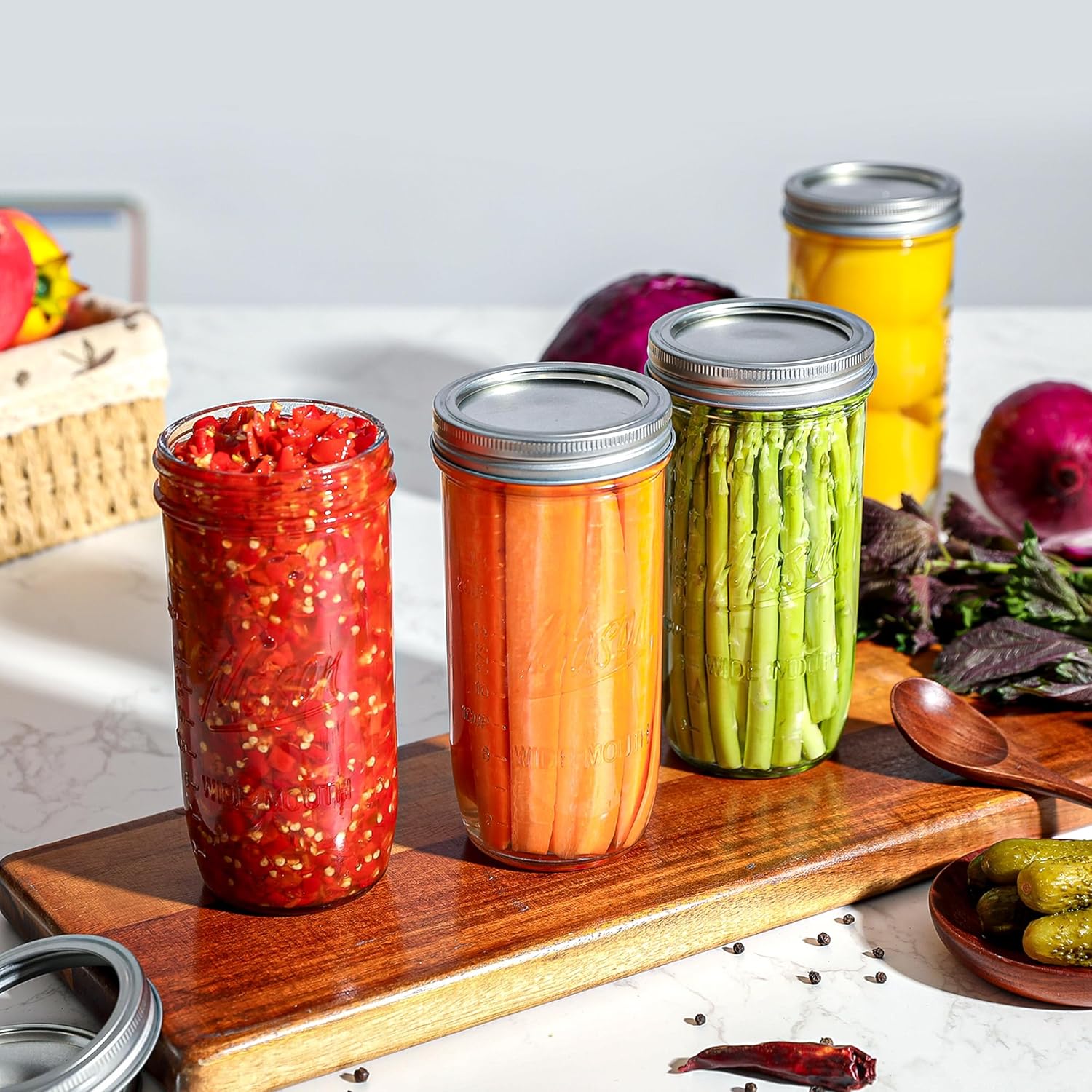 Versatile 24oz Mason Jars