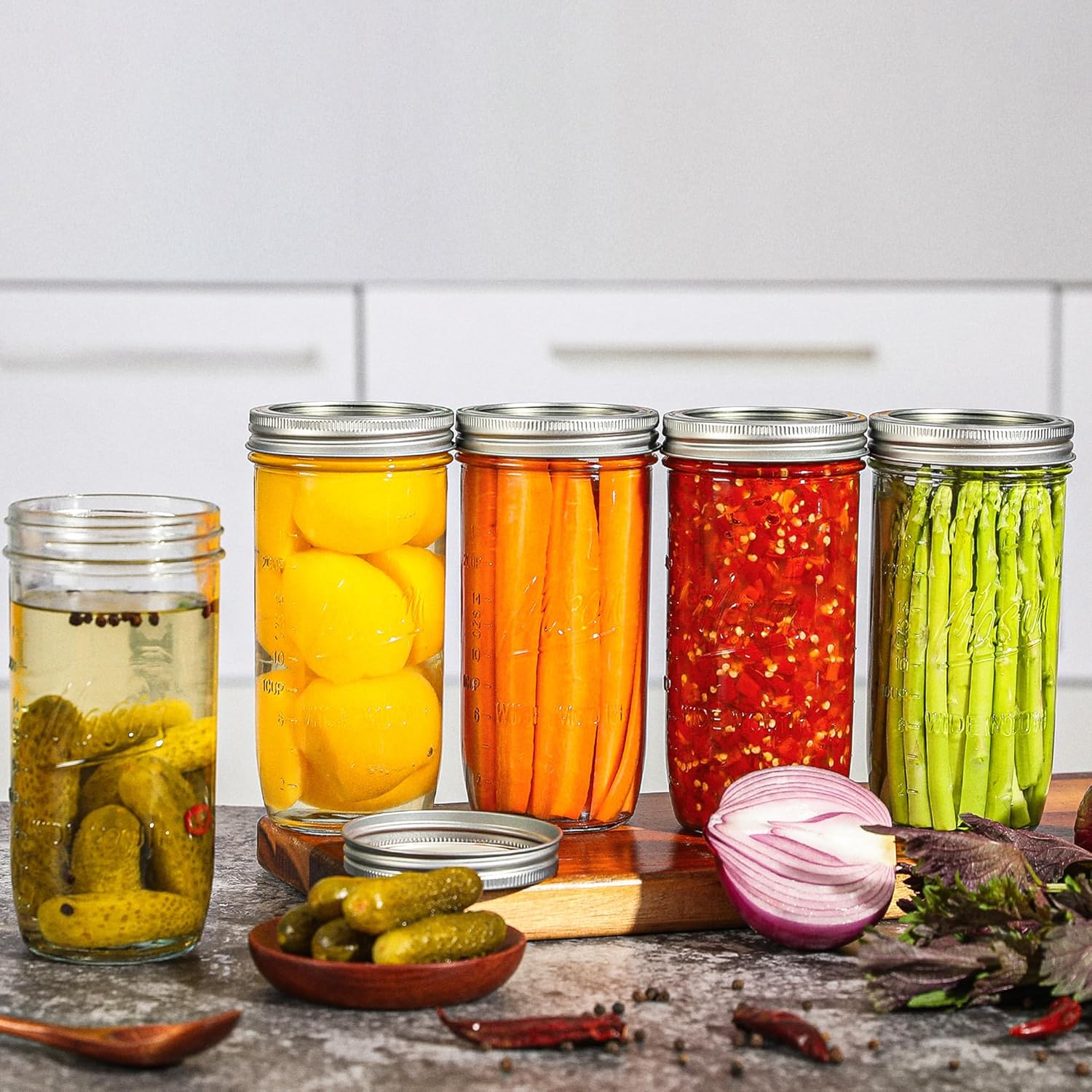Versatile 24oz Mason Jars