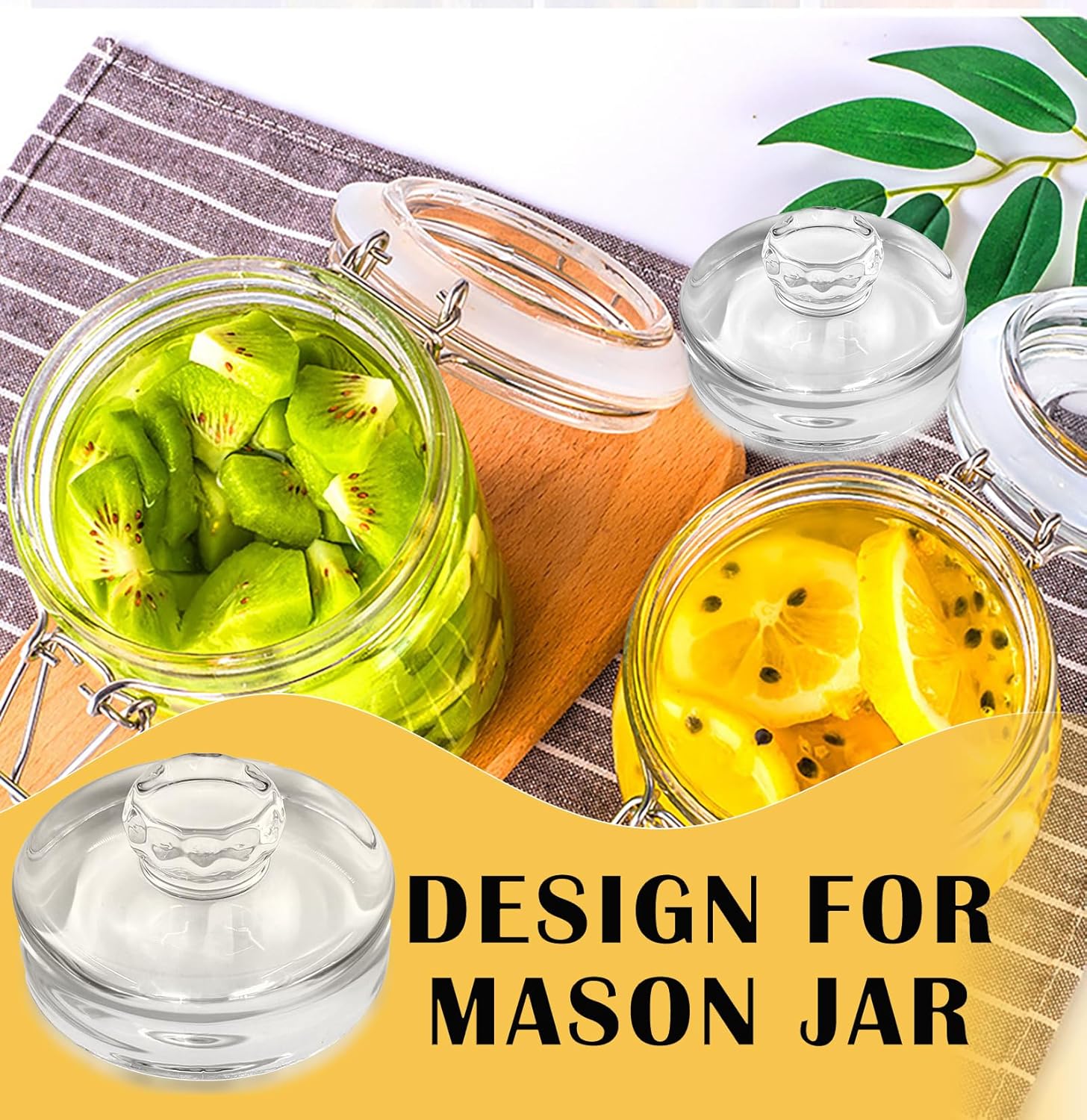 9-Piece Fermentation Glass Weights Effortless to Ferment