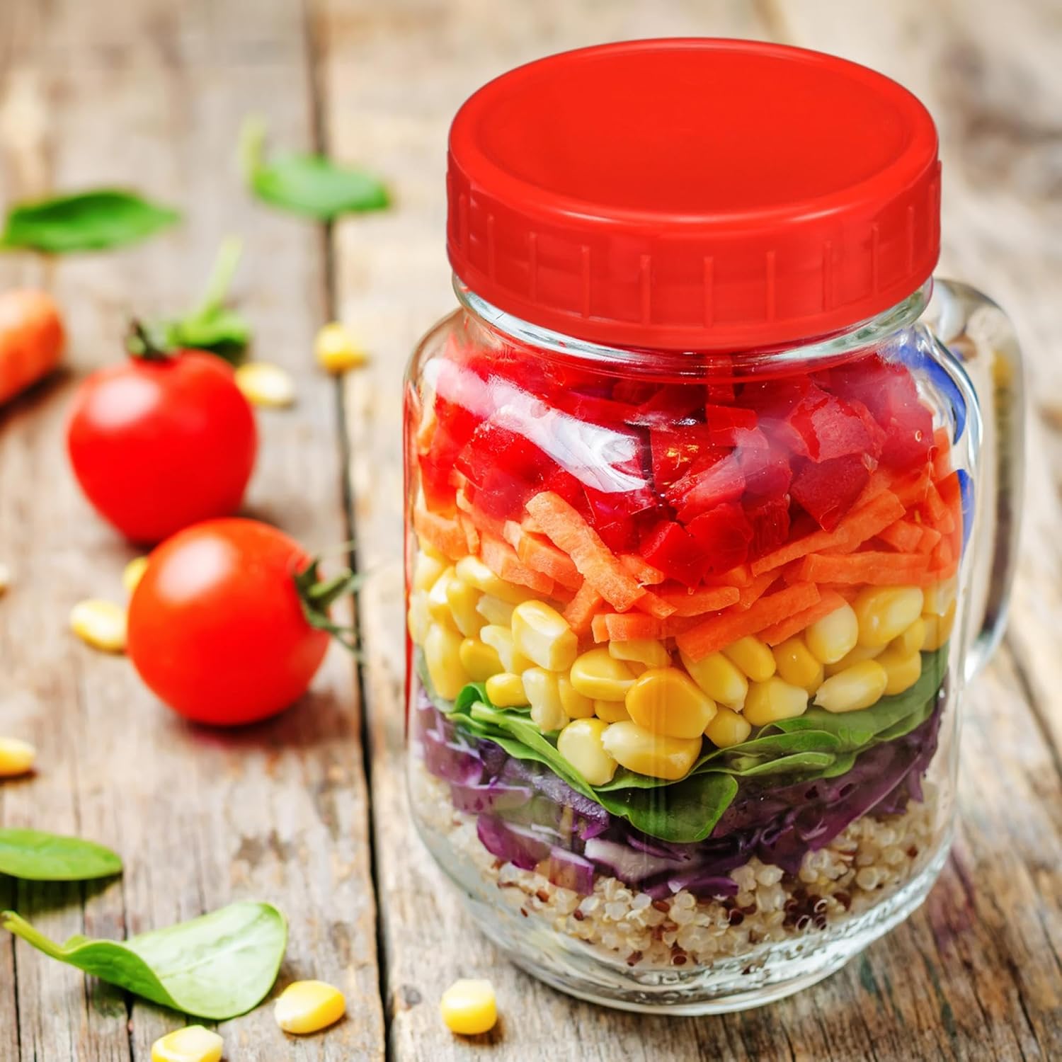Patikil Mason Jar Lid - Durable Non-Slip for Kitchen Canning