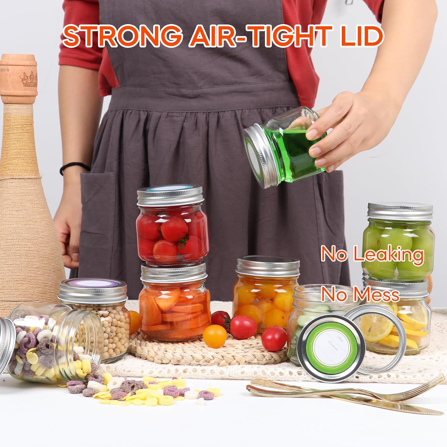 30-Pack Mason Jars